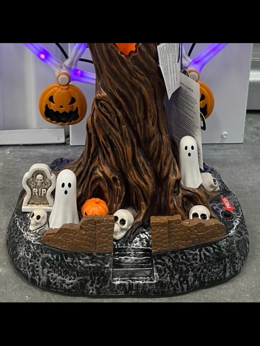 NWT Viral Halloween spooky light up musical pumpkin Ferris wheel $150.00